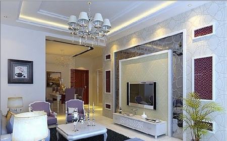 客厅电视背景墙风水,客厅背景墙风水禁忌